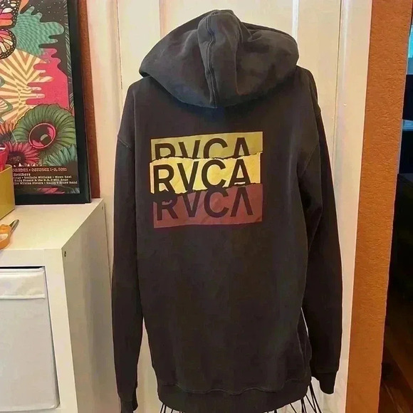 RVCA Sweatshirt-Sz L - Picture 4 of 5